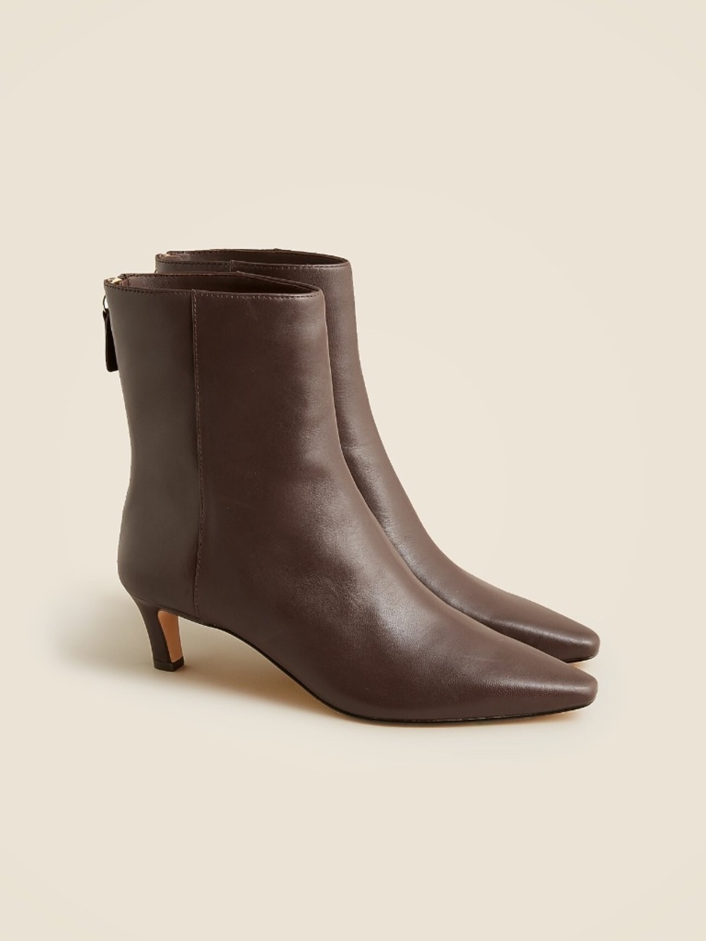 J. Crew Stevie Ankle Boots in Leather